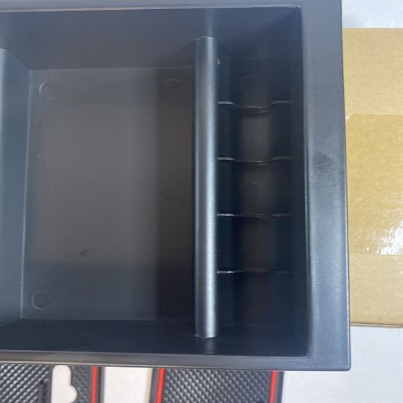 Center Console Organizer Armrest Accessories Tray for Ford 2015 2020 F150 Black - Picture 15 of 16